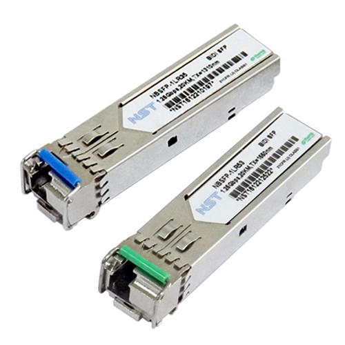 NST NBSFP-1LR35/53 1.25Gbps BIDI SFP 광모듈 1코어 20km (세트)