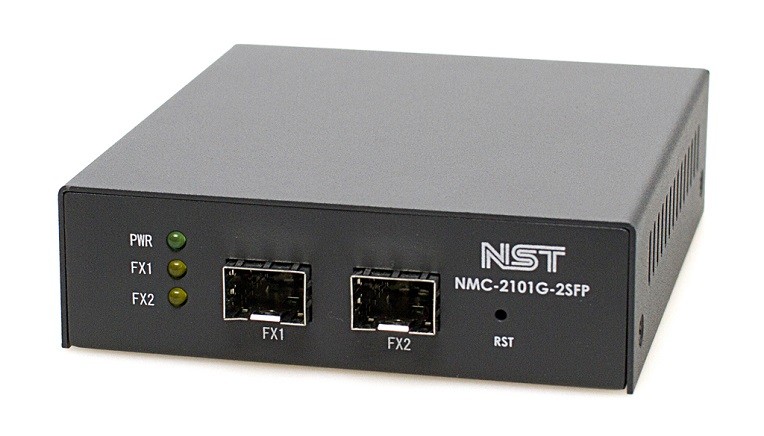 NST NMC-2101G-2SFP 1Gbps 광 미디어 컨버터 (SFP to SFP)