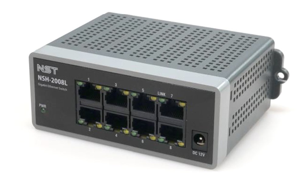 NST NSH-2008L 8포트 기가비트 L2 스위치 (웹 관리형)